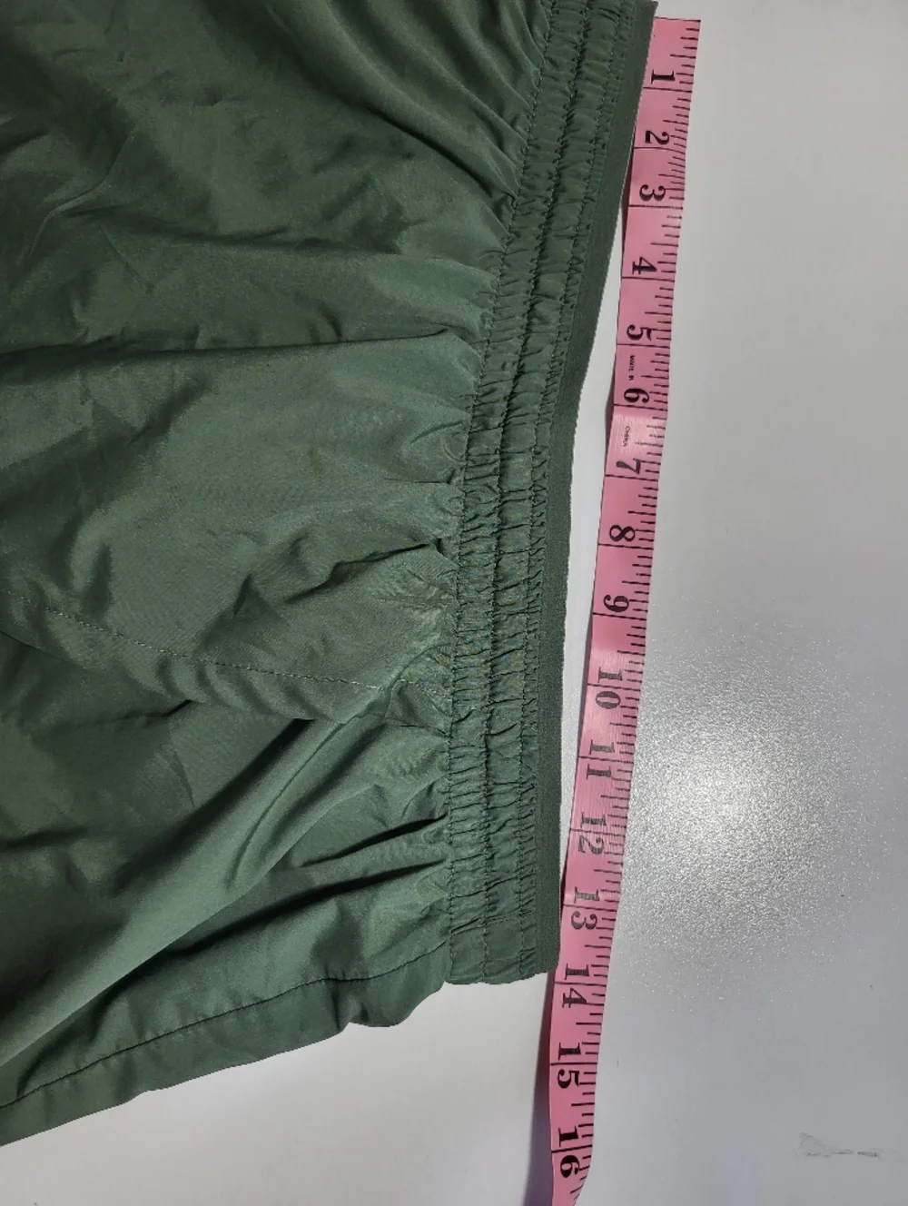 Nike Olive Green Women's Athletic Running Shorts